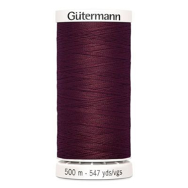 Gütermann /  500 meter / 369 / Bordeaux Rood