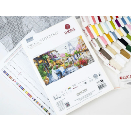 Borduurpakket Eiffel Tower View - Luca-S    ls-bu5108