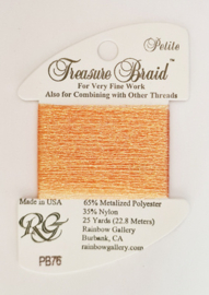 Petite Treasure Braid - Orange - Rainbow Gallery    rg-pb76
