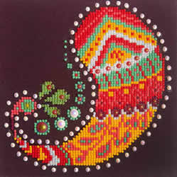 Diamond Dotz Paisley Groove - Needleart World    nw-dd03-006