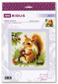 Borduurpakket Squirrel - RIOLIS   ri-2027