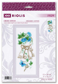 Borduurpakket Keys to Home - RIOLIS  ri-1929