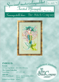 Materiaalpakket Twisted Mermaids - The Stitch Company  tsc-mds176