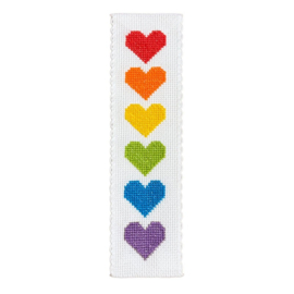 Borduurpakket Bookmark - Love Story - ckc-bm-010