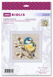 Borduurpakket Titmouse - RIOLIS      ri-2244