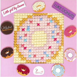 Borduurpakket My First Embroidery - Donut - Luca-S    ls-x009