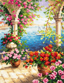 Borduurpakket Flower breeze - Chudo Igla (Magic Needle)    ci-048-010