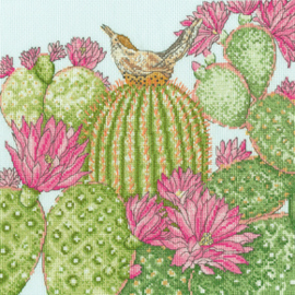 Borduurpakket Fay Martin - Cactus Garden - Bothy Threads    bt-xfy10