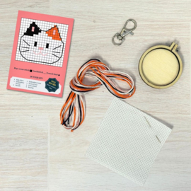 Borduurpakket Matchbox - Have a Purr-fect Day! - ckc-mb-201