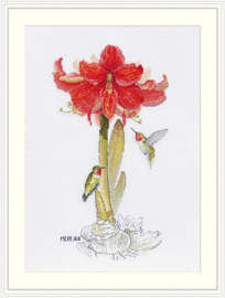 Borduurpakket Amaryllis - Merejka  mer-k202