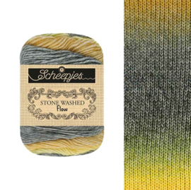 Stone washed flow Bruin Geel 16 / Haze