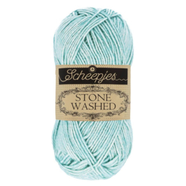 Stone washed / Licht Blauw 813 / Amazonite
