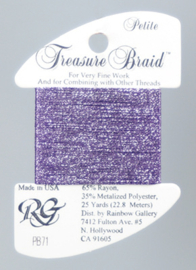 Petite Treasure Braid Orchid - Rainbow Gallery    rg-pb71