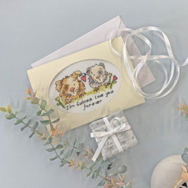 Borduurpakket Eleanor Teasdale - I'm Guinea Love You Forever - Bothy Threads    bt-xgc41
