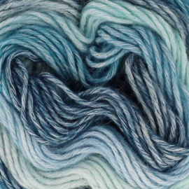 Stone washed flow XL Blauw 05 / Clam