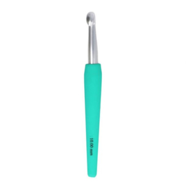 Knit Pro waves haaknaald 10.0 mm / groen / 30918