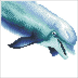 Diamond Art Dolphin - Leisure Arts    la-das-50492