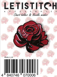 Needle Minder Rose - Leti Stitch  leti-14340