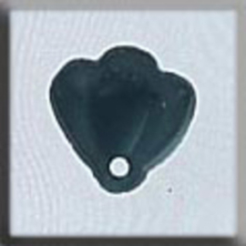 Glass Treasures Flat Bell Flower-Light Turmaline - Mill Hill mh-12065