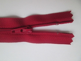 Ykk Nylon ritsen 10 t/m 60 cm Rood (520)