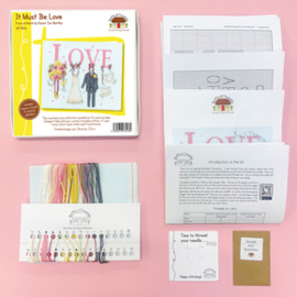 Borduurpakket Karen Tye Bentley - It Must Be Love - Bothy Threads     bt-xktb16