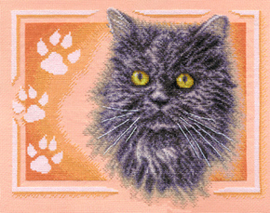 Borduurpakket Persian Cat - PANNA    pan-1171-j