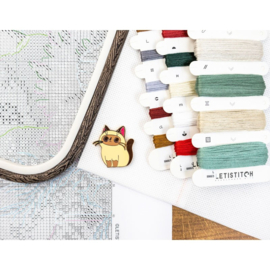 Borduurpakket Christmas Naps - Leti Stitch      leti-l9966