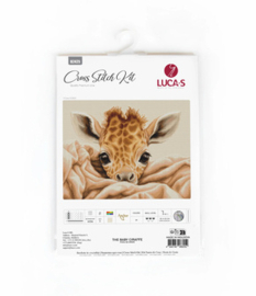Borduurpakket The Baby Giraffe - Luca-S    ls-b2425