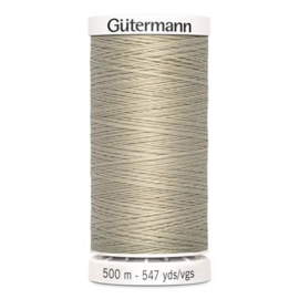 Gütermann /  500 meter / 722 / Licht Beige