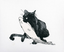 Borduurpakket Among Black Cats - RTO    rto-m00665