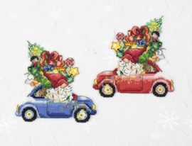 Borduurpakket The Gift Car - Luca-S   ls-jk035