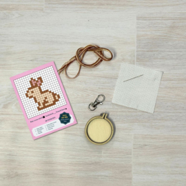 Borduurpakket Matchbox Some Bunny Loves You - ckc-mb-198