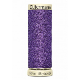 Gutermann metallic garen kleur paars nr: 571