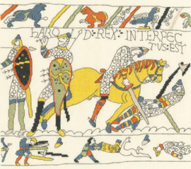 Borduurpakket Bayeux Tapestry - The Demise Of King Harold - Bothy Threads        bt-xbt05
