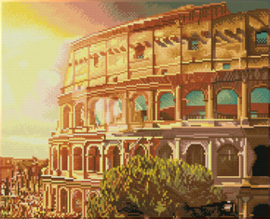 Diamond Dotz Roman Colliseum - Needleart World  nw-dd10-070