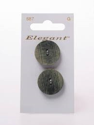 Knopen Elegant - Groen / 587