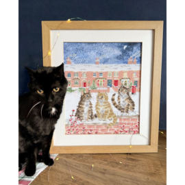 Borduurpakket Hannah Dale - Snow Is Glistening - Bothy Threads     bt-xhd158