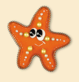 Handwerkpakket Starfish - RIOLIS    ri-1410