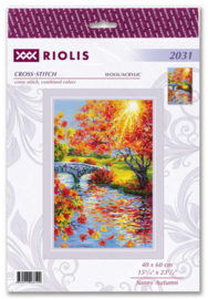 Borduurpakket Sunny Autumn - RIOLIS   ri-2031
