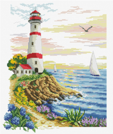 Voorbedrukt borduurpakket Lighthouse Cape - Needleart World    nw-nc540-047