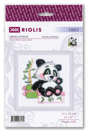 Borduurpakket Panda Gift - RIOLIS    ri-1883