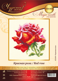 Borduurpakket Red Rose - Chudo Igla    ci-150-003