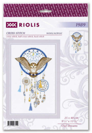 Borduurpakket Owl Dreams - RIOLIS   ri-1989