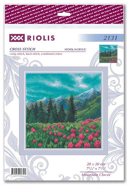 Borduurpakket Mountain Clover - RIOLIS   ri-2131