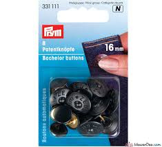 Prym Vrijgezellenknopen   16mm  331 111