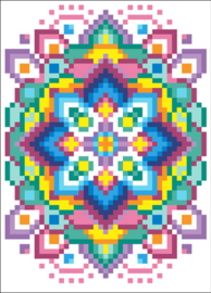 Diamond Dotz Greeting Card Pink Star - Needleart World    nw-ddg-024