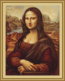 Borduurpakket Mona Lisa - Luca-S    ls-b416