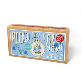 Borduurpakket Matchbox Picked just for you! (Bluebells) - ckc-mb-150