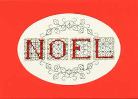 Borduurpakket Christmas Card - Noel - Bothy Threads    bt-dwcdx19
