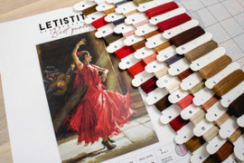 Borduurpakket Flamenco - Leti Stitch   leti-l8023